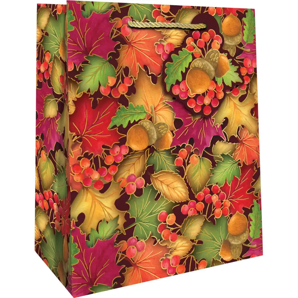 Medium Tote - Autumn Leaves - Retail-6 count - MT204