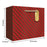 Medium Tote - Red & Gold Stripes