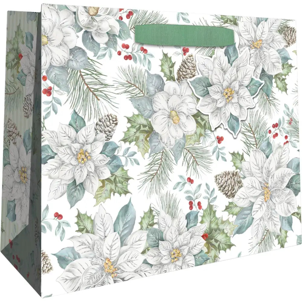 Medium Tote - Snowdrift Floral - Retail-6 count - XMT795