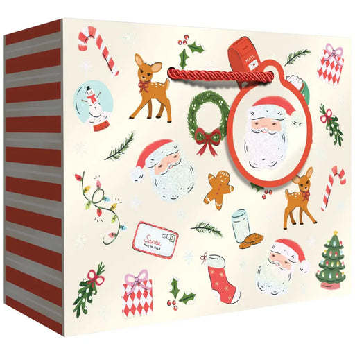 Medium Tote - Winter Whimsy - Retail-6 count - XGBM870