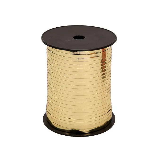 Metallic Glitter Curling Ribbon - 3/16’’ x 250 yd Uncrimped
