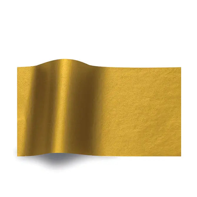 Metallic Tissue Paper - 2-Sided Gold/Gold 100/pkg - TI-965