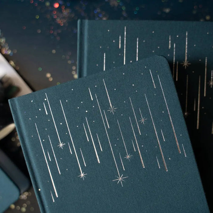 Meteor Shower: Notebook - B6: 112 Pages / Dot Grid - B6378