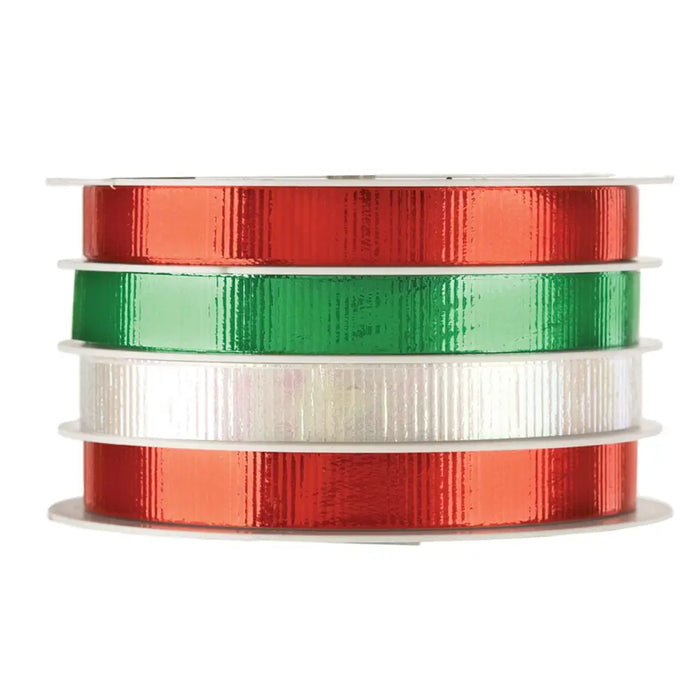 Multi-Channel Crimped Curling Ribbon - Christmas - 4