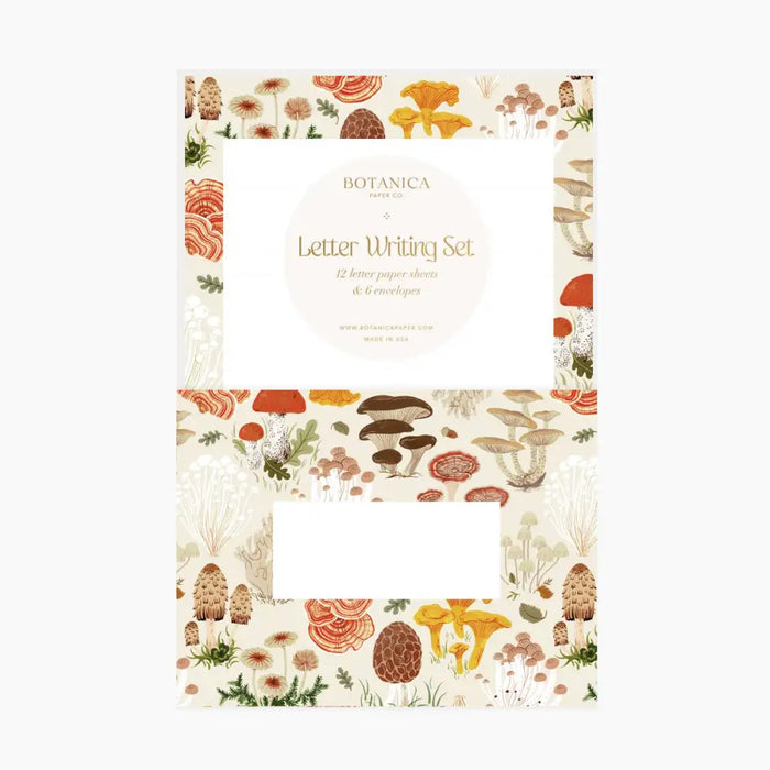 MUSHROOMS / Letter Writing Set - LW019