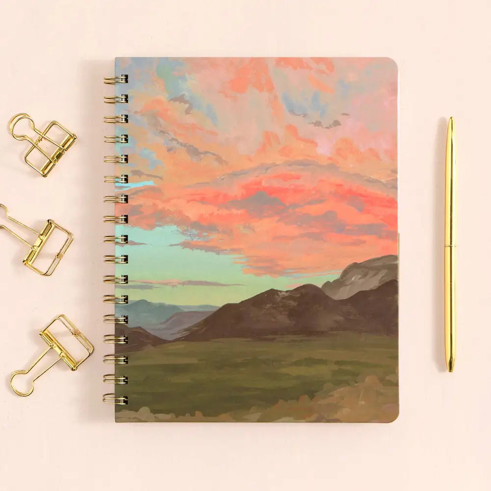 Painted Sky Spiral Notebook - 518622