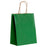 Paper Handle Kraft Bags - Medium - Green / 6 count - MK913