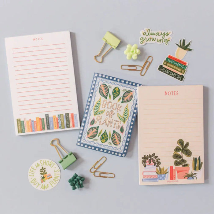 Plants & Books 4x6 Notepad - 515518