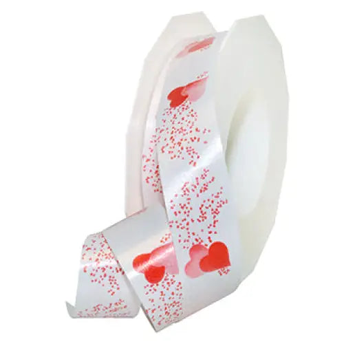 Poly Curling Valentines Ribbon - Honeymoon - 59625/50-600