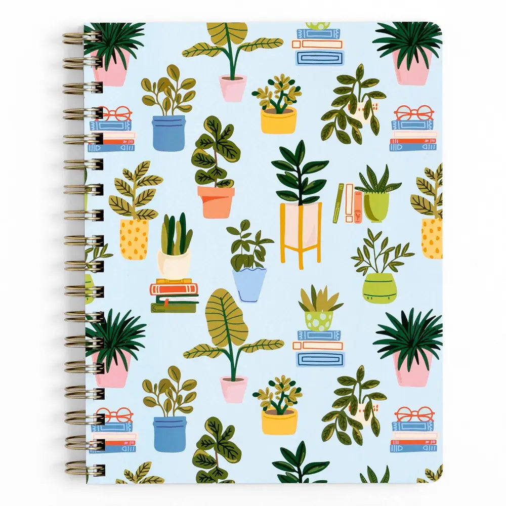 Potted Plants Spiral Notebook - 515428