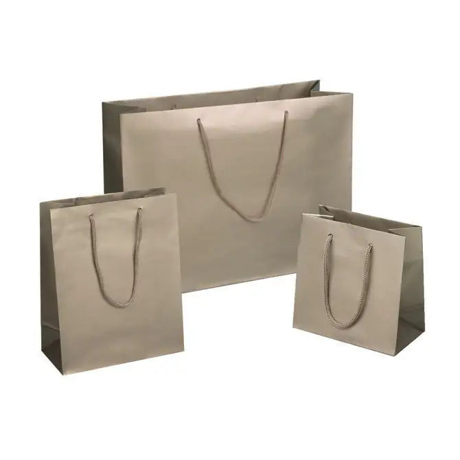 Premium Euro Bags With Rope Handles - Matte - ET-M5BLA