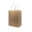 Premium Weight Natural Kraft Paper Shopping Bags - Petite