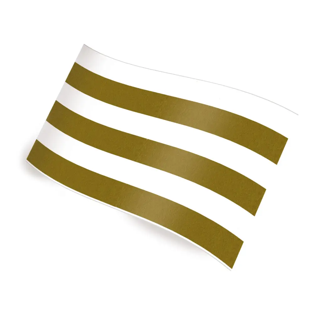 Macpaper.com - Printed Tissue Paper - Gold Rows — Mac Paper Supply