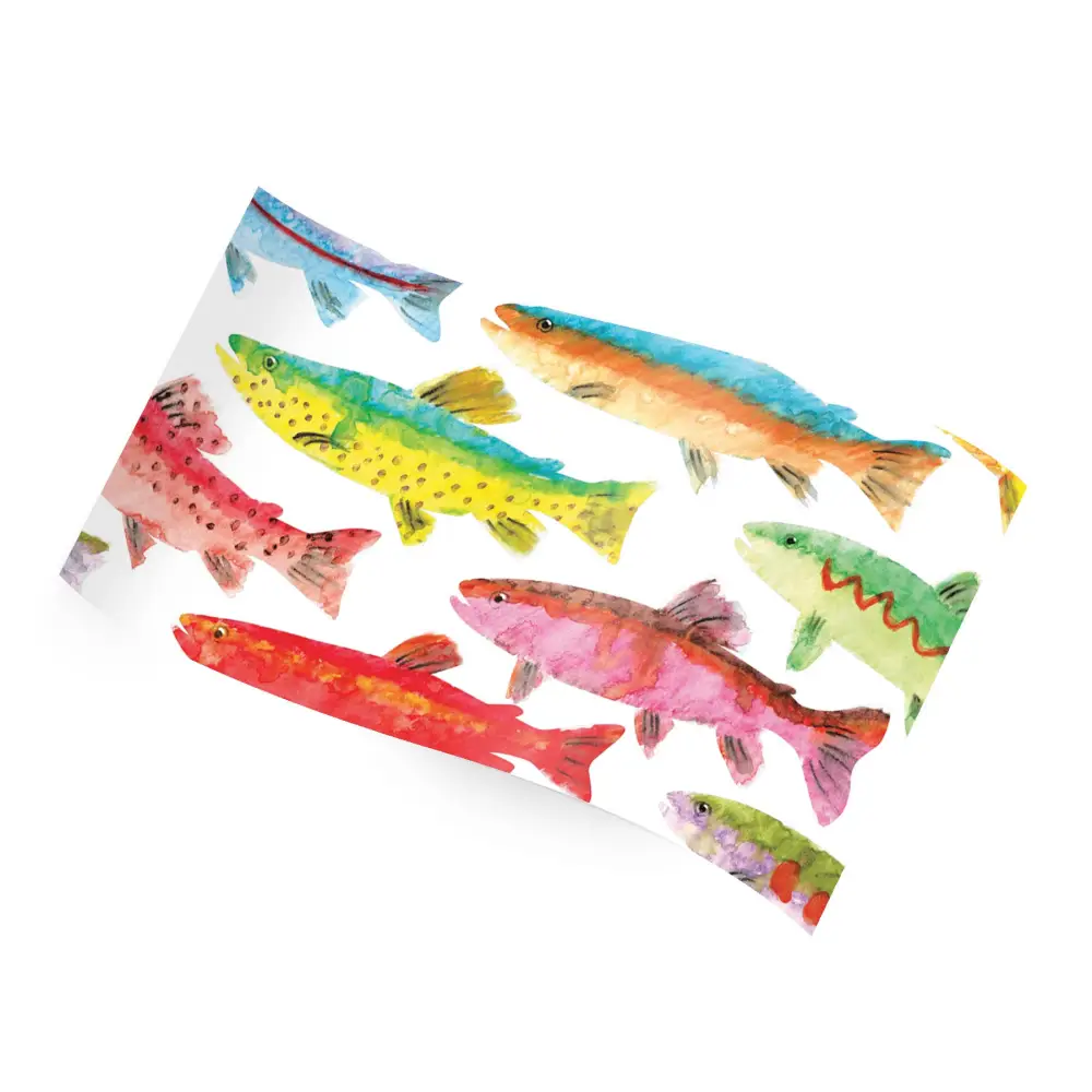 Printed Tissue Paper - Rainbow Trout - RC-1230