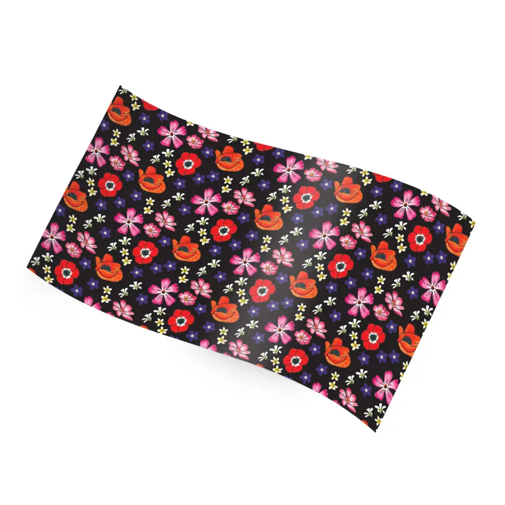 Printed Tissue Paper - Velvet Floral Toss - RC-1178