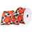 Pumpkin Checks Wired Ribbon - Orange - Single Roll