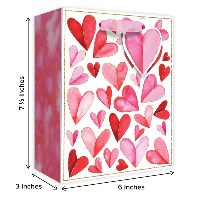 Euro Tote - Small - Folded Hearts