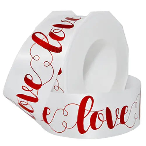 Satin Valentines Ribbon - Everlasting - Single Roll