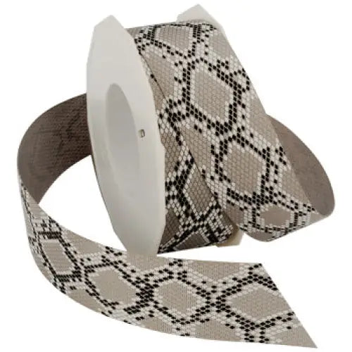 Snake Grosgrain Ribbon - 5/8’’ x 20 yd / Single Roll