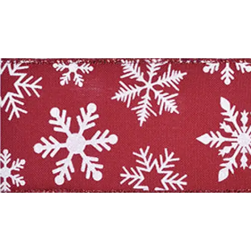 Snowfall Wired Ribbon - 7745.60/10-609