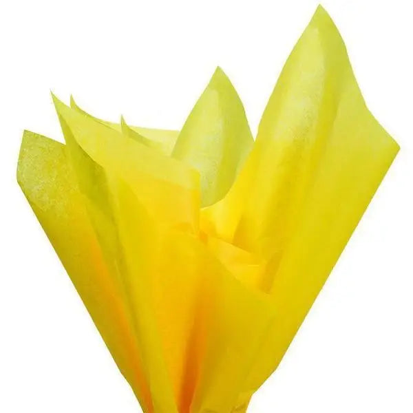 Yellow Tissue Paper - 5 Pack