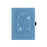 Songbird In Blue Dot Grid Notebook