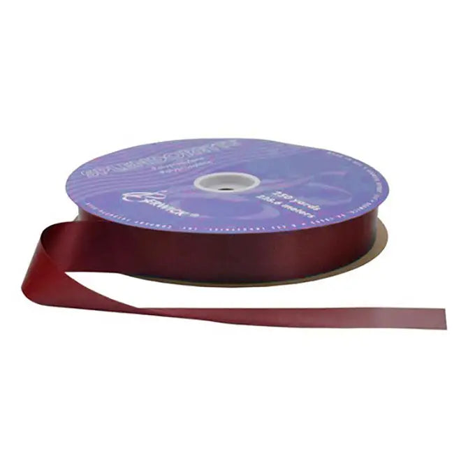 Splendorette Ribbon - 3/4’’ x 250 yd / Marsala - BE-SR34MAR