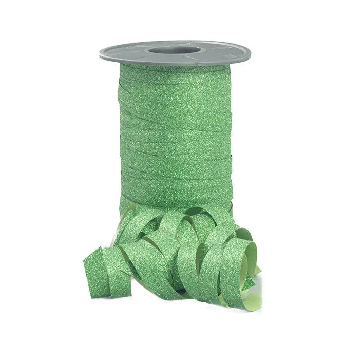 Stardust Glitter Curling Ribbons - Citrus Green - SR-GC38CIT