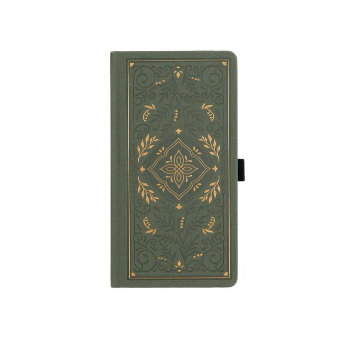 Storybook In Vintage Olive Dot Grid Notebook - A5: 192