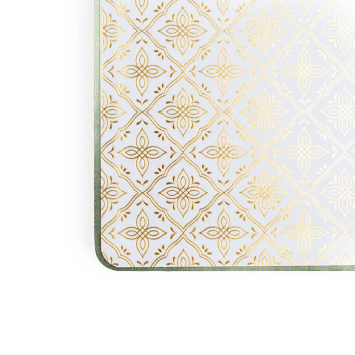 Storybook In Vintage Olive Dot Grid Notebook - A5: 192