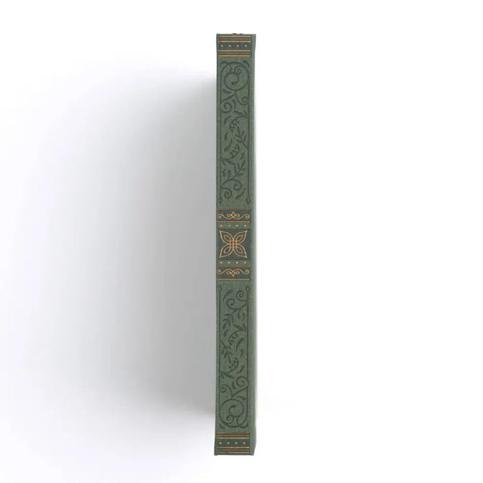 Storybook In Vintage Olive Dot Grid Notebook - A5: 192