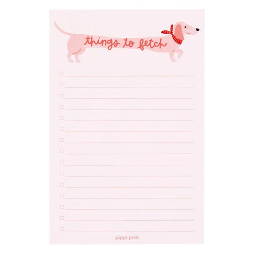 Things To Fetch Dog 4x6 Notepad - 514118
