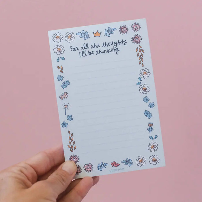 Thoughts I’ll Be Thinking Wizard of Oz 4x6 Notepad - 538692