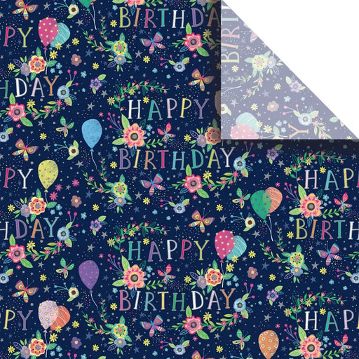 Tissue - Printed - Beautiful Birthday - Retail 6 Pack (24