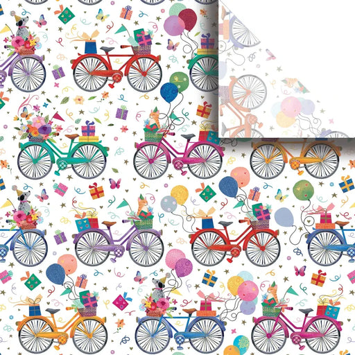Tissue - Printed - Birthday Bicycles - Retail 6 Pack (24