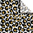 Tissue - Printed - Black Gold Leopard - Retail 6 Pack (24