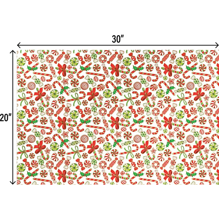 Tissue - Printed - Candy Party (Recycled Fiber)