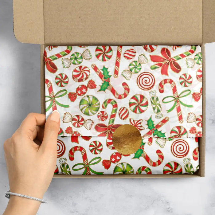 Tissue - Printed - Candy Party (Recycled Fiber)