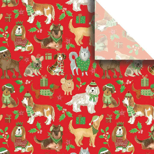 Tissue - Printed - Canine Christmas - Retail 6 Pack (24