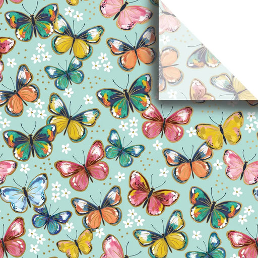 Tissue - Printed - Colorful Butterflies - Retail 6 Pack (24