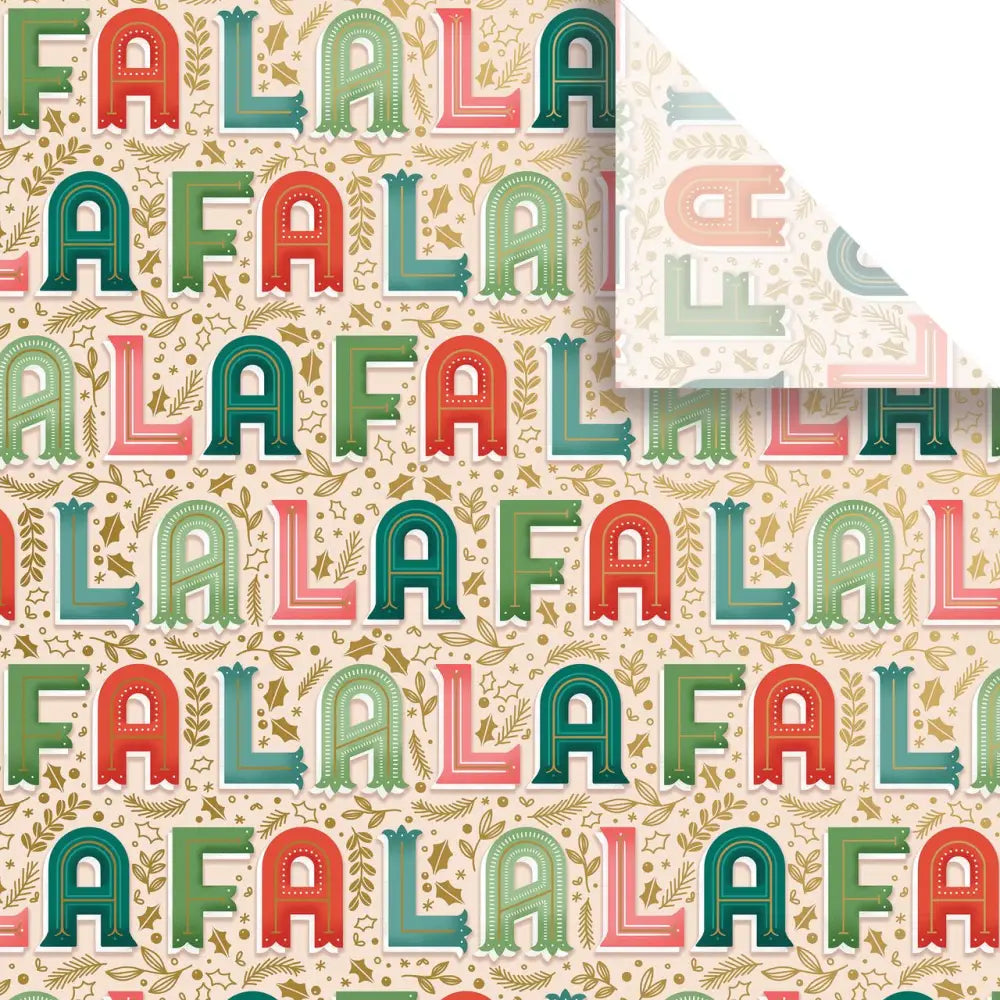 Tissue - Printed - Fa La La