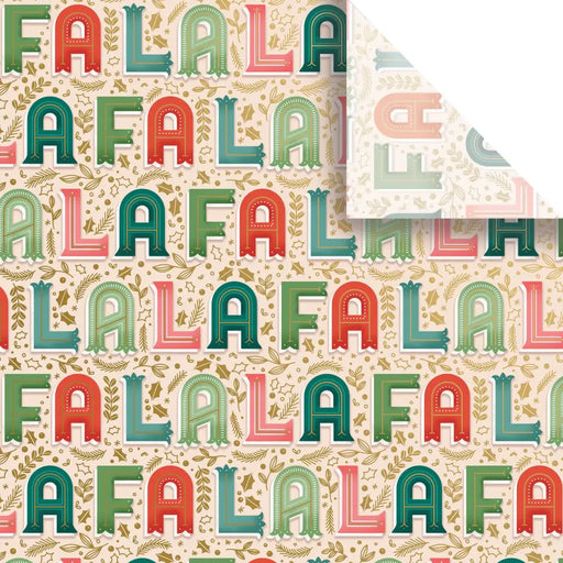 Tissue - Printed - Fa La La