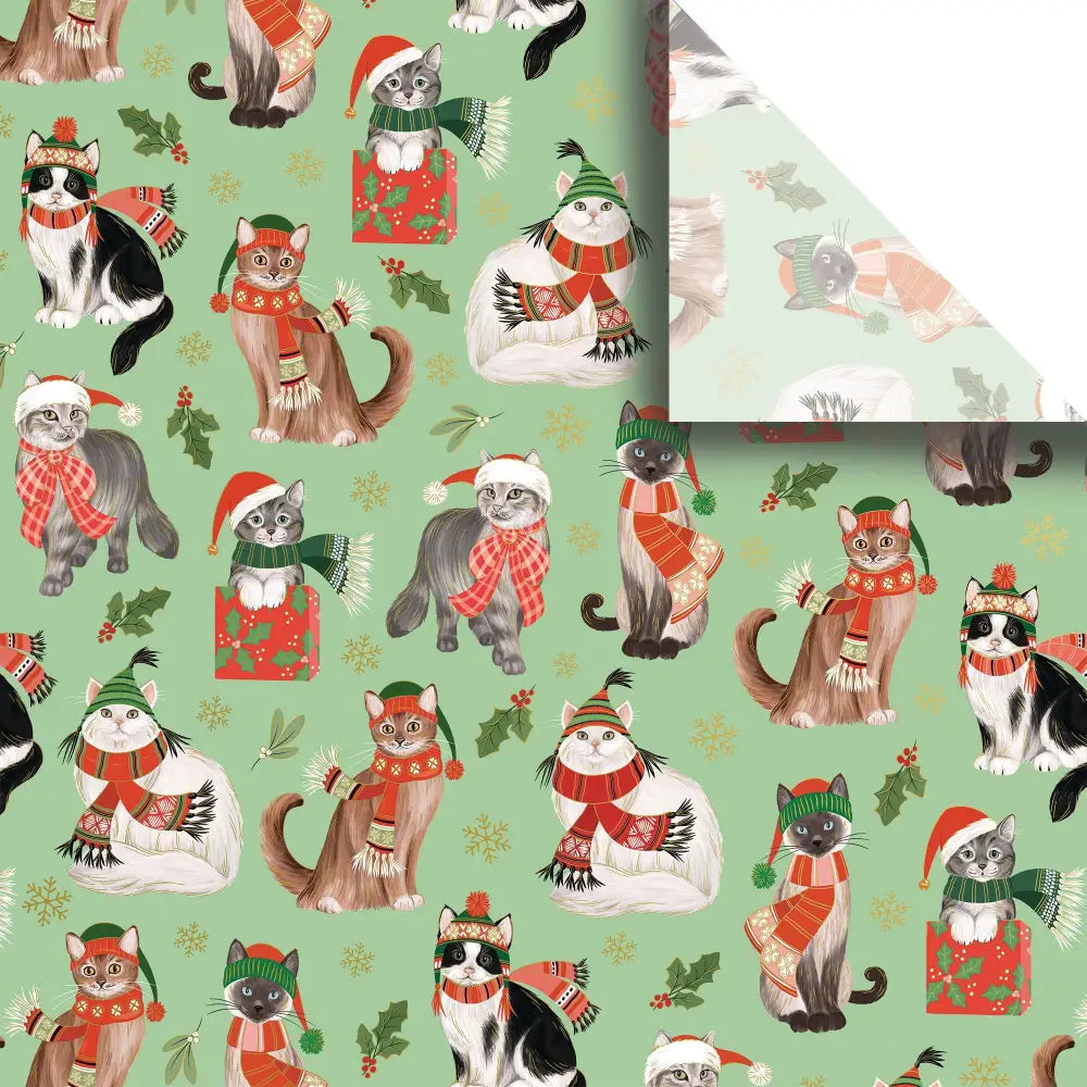 Tissue - Printed - Frolicking Felines - Retail 6 Pack (24