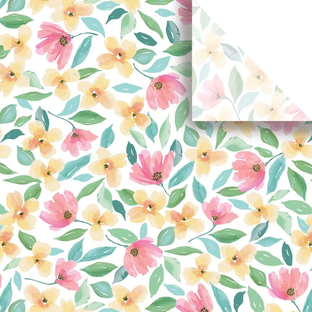 Tissue - Printed - Full Bloom - Retail 6 Pack (24 Sheets)