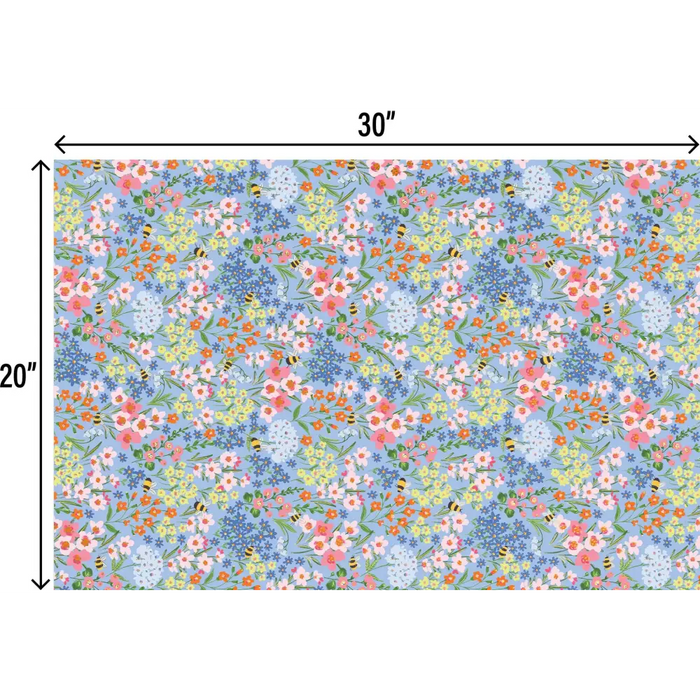 Tissue - Printed - Garden Bees
