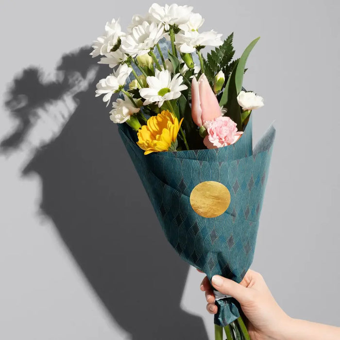 Tissue - Printed - Gilded Geo