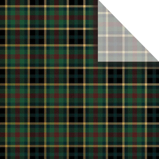 Tissue - Printed - Hunter Navy Plaid - Retail 6 Pack (24