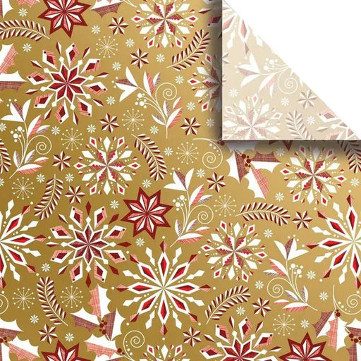 Tissue - Printed - Merriment Gold (Recycled Fiber) - Retail