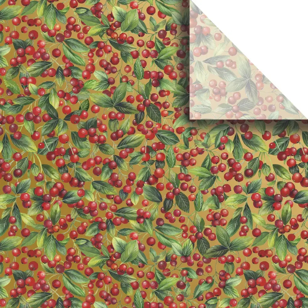 Tissue - Printed - Merry Berry (Recycled Fiber) - Retail 6