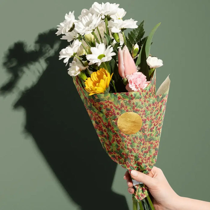 Tissue - Printed - Merry Berry (Recycled Fiber)